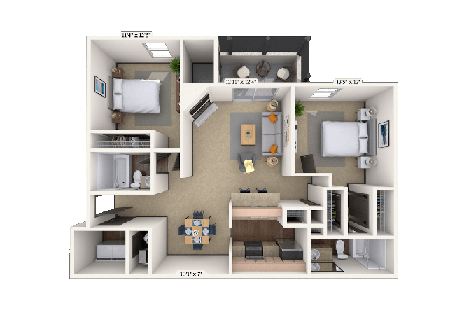 Preakness I floor plan