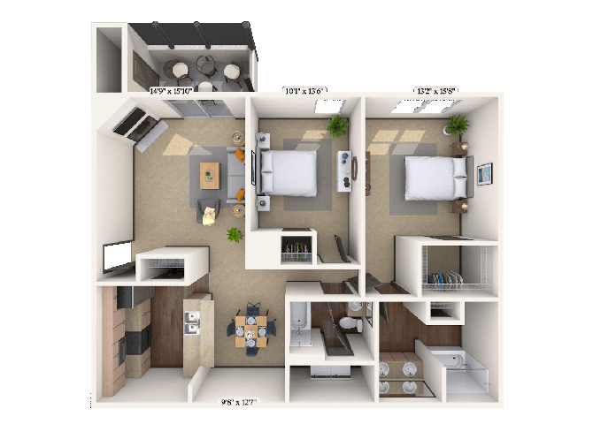 Woodward floor plan