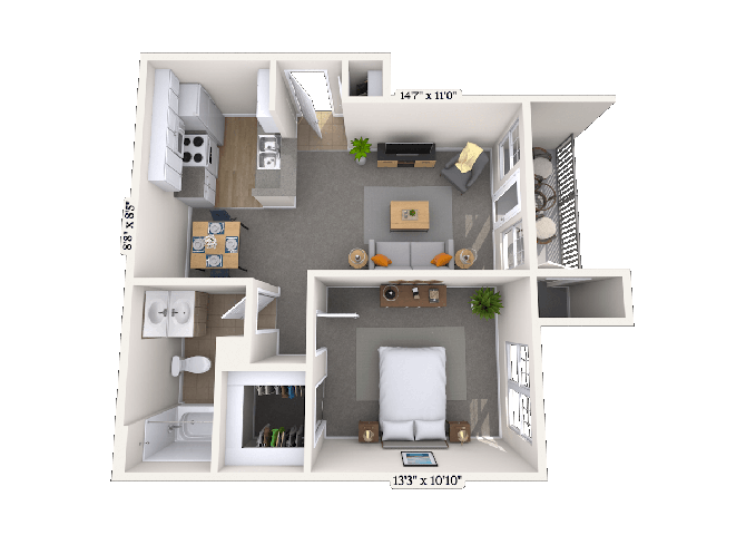 The Terre floor plan