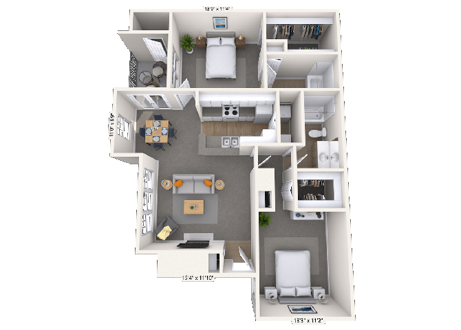 The Tuscan floor plan