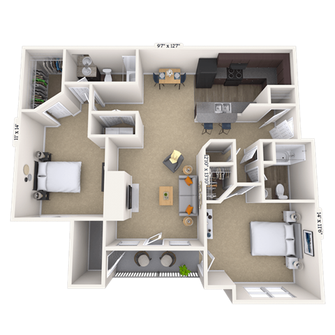 Pebble Beach floor plan