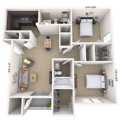 Seminole floor plan