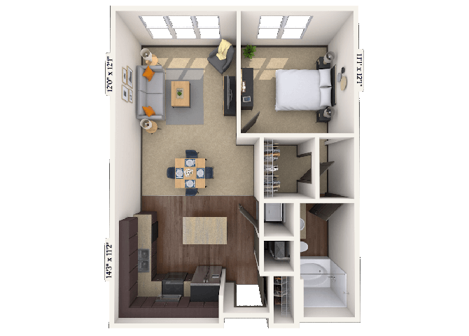 Bourgmont floor plan