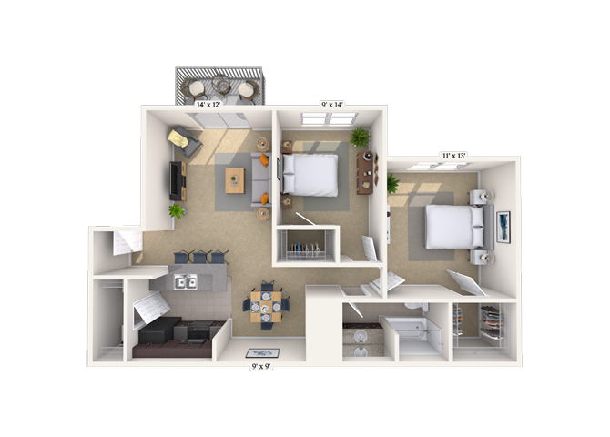 Cottonwood floor plan