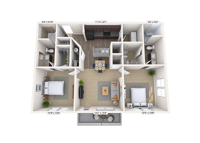 Honeyvine floor plan