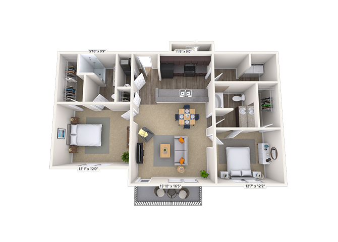 Sand Lily floor plan