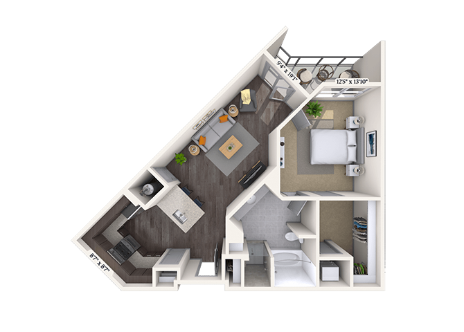 Echo floor plan