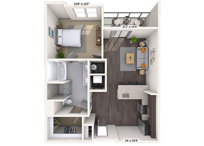 Allegro floor plan