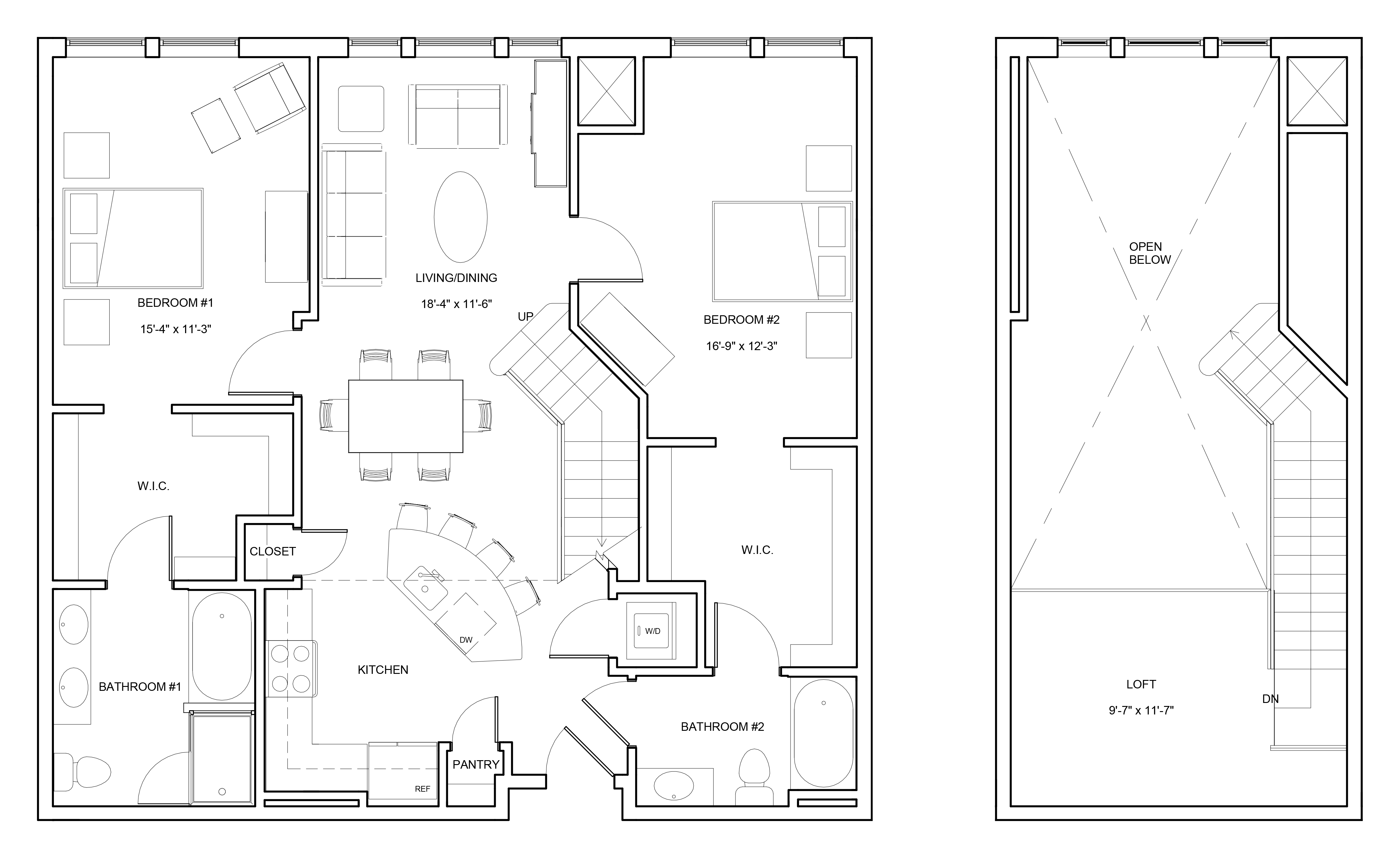 Floor Plan Image of Apartment Apt 577
