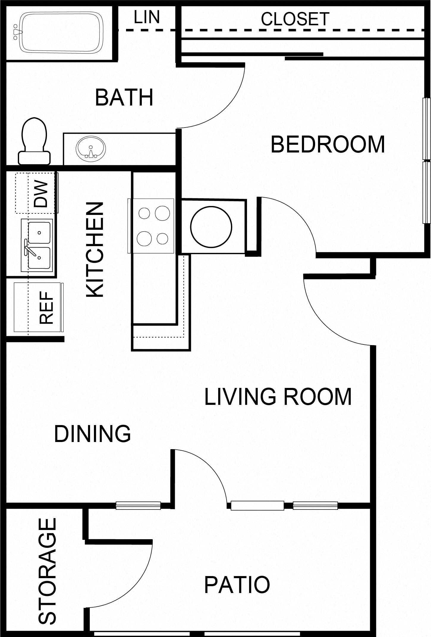 Suite A Floorplan