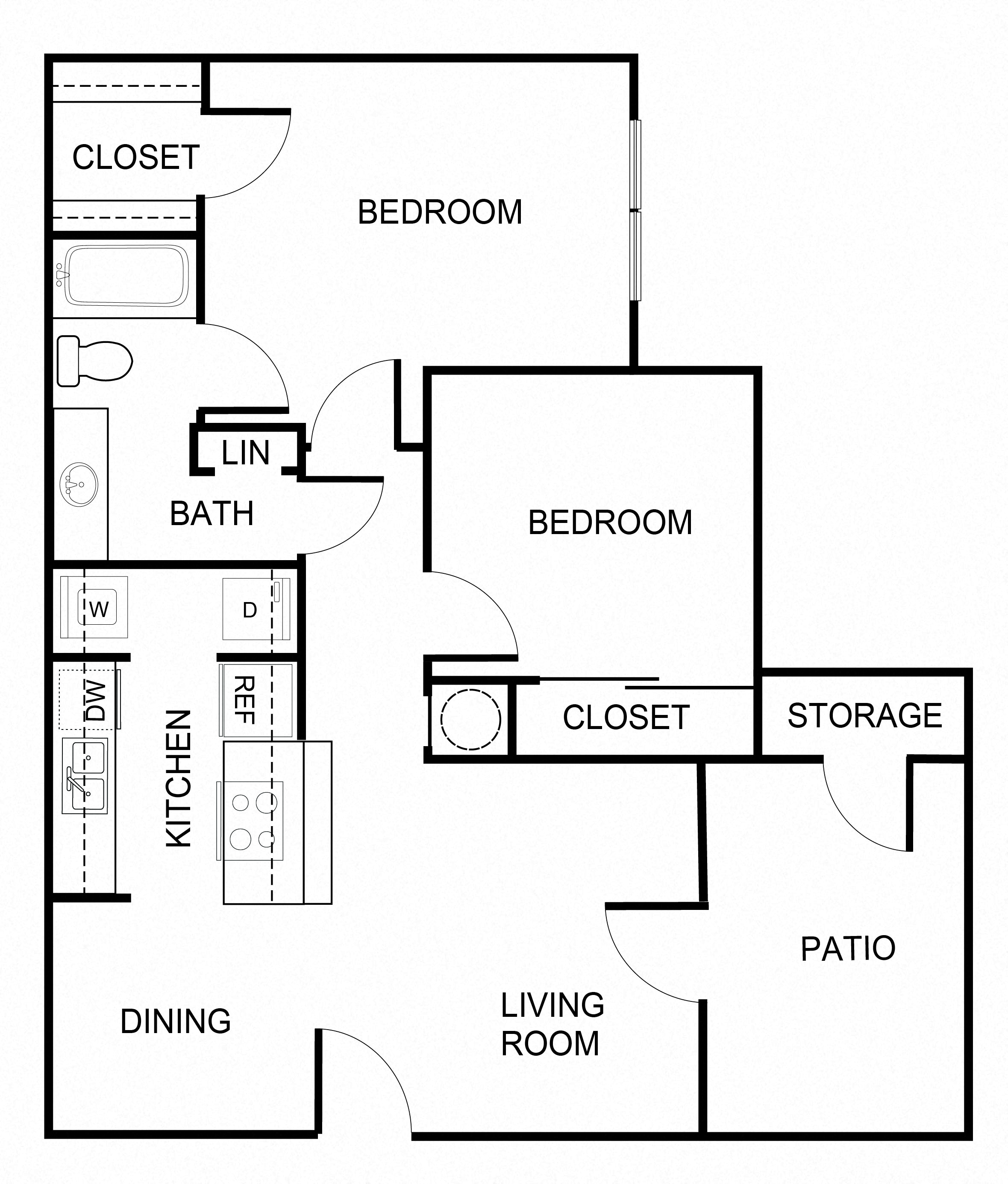 Suite A Floorplan