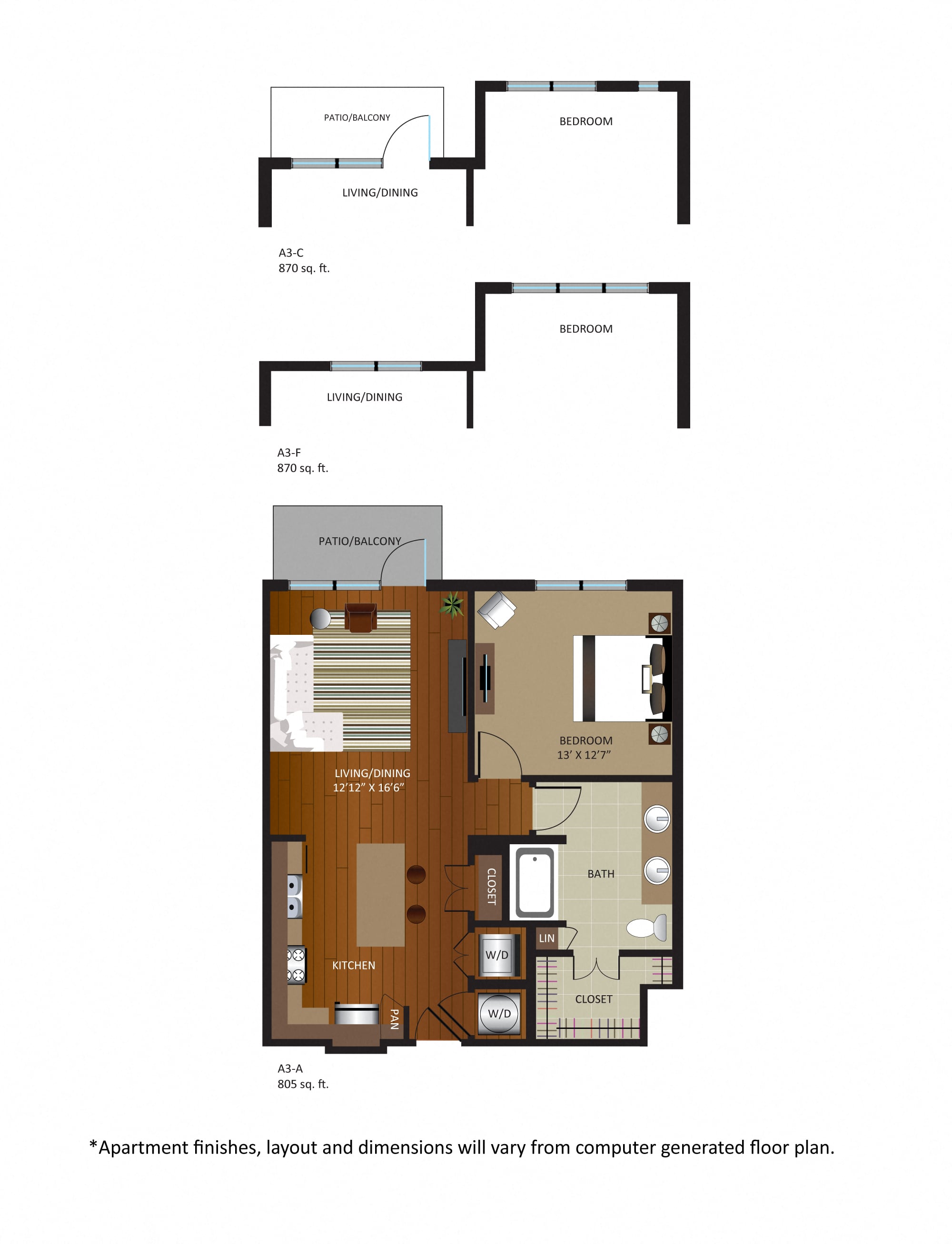 A3-F floor plan