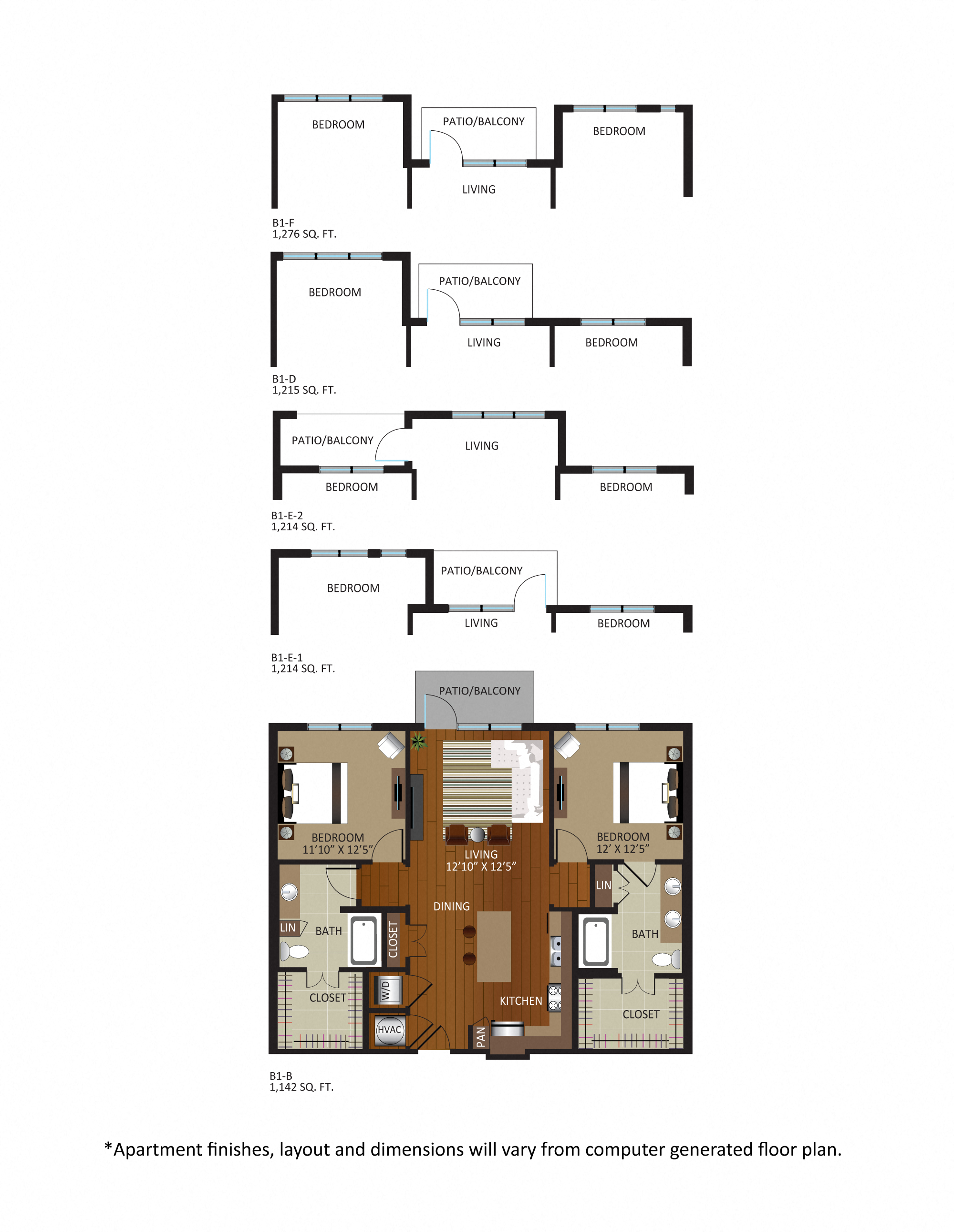 B1-B floor plan