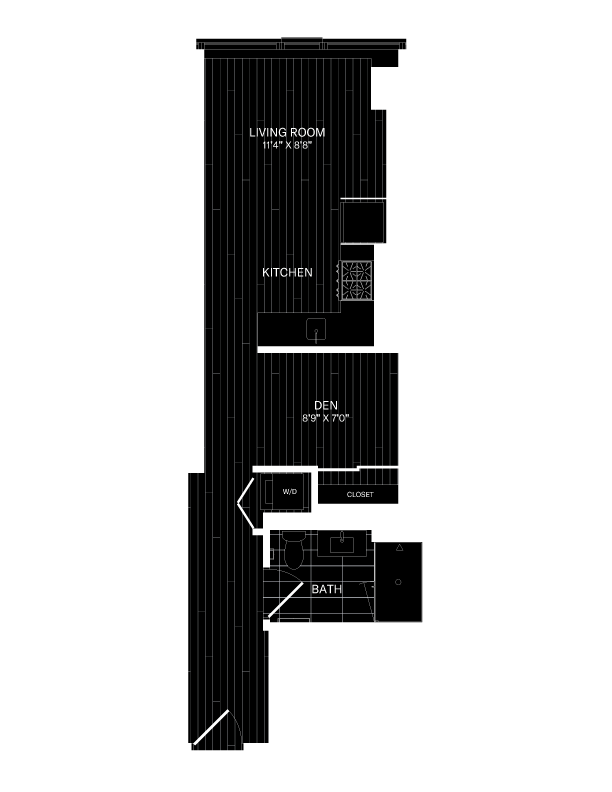 floor-plan image of unit 1012