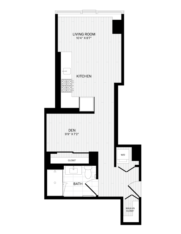 floor-plan image of unit 0714