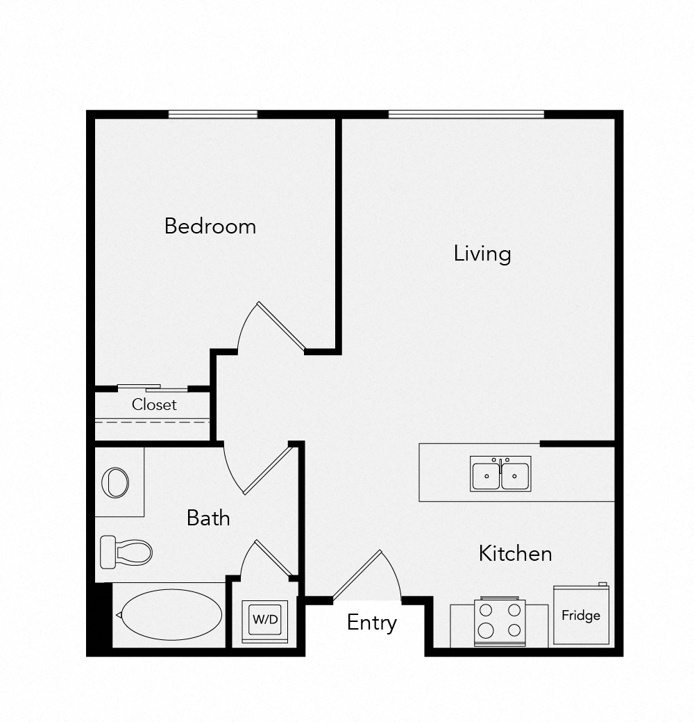 Suite A Floorplan