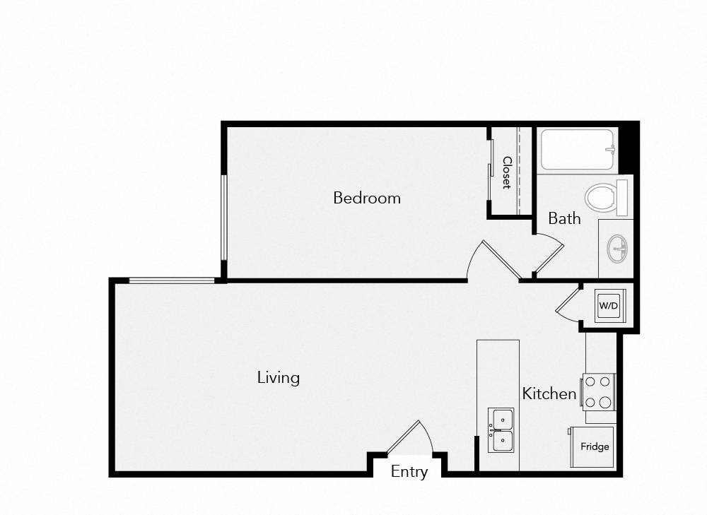 Suite A Floorplan