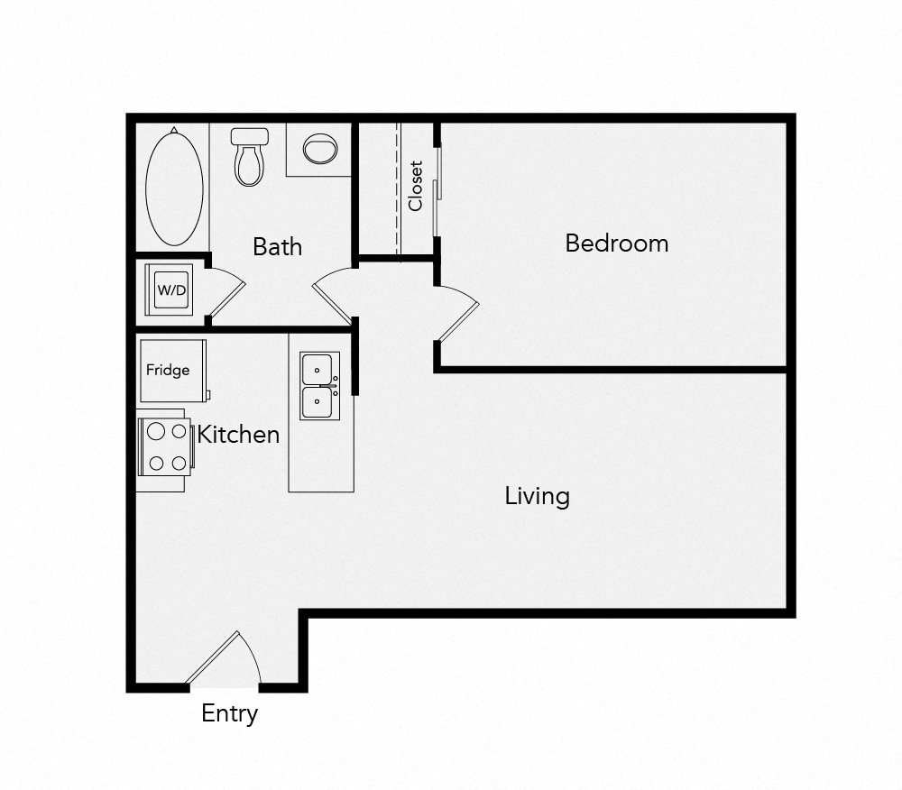 Suite A Floorplan