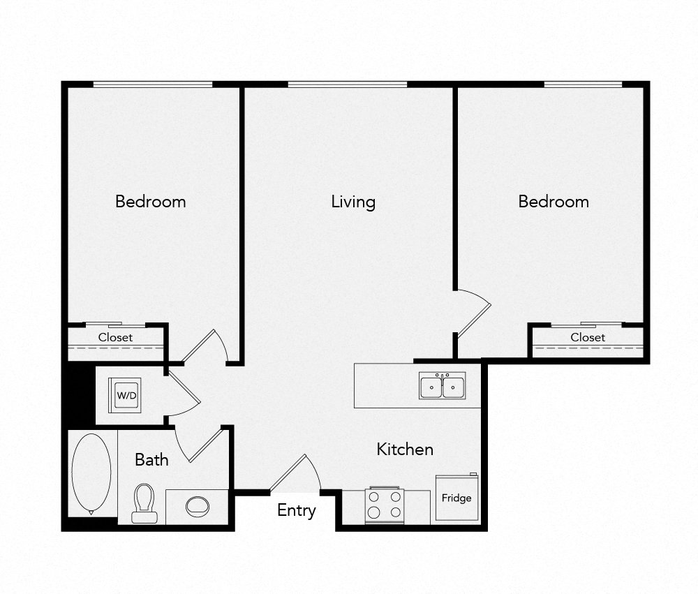 Suite A Floorplan
