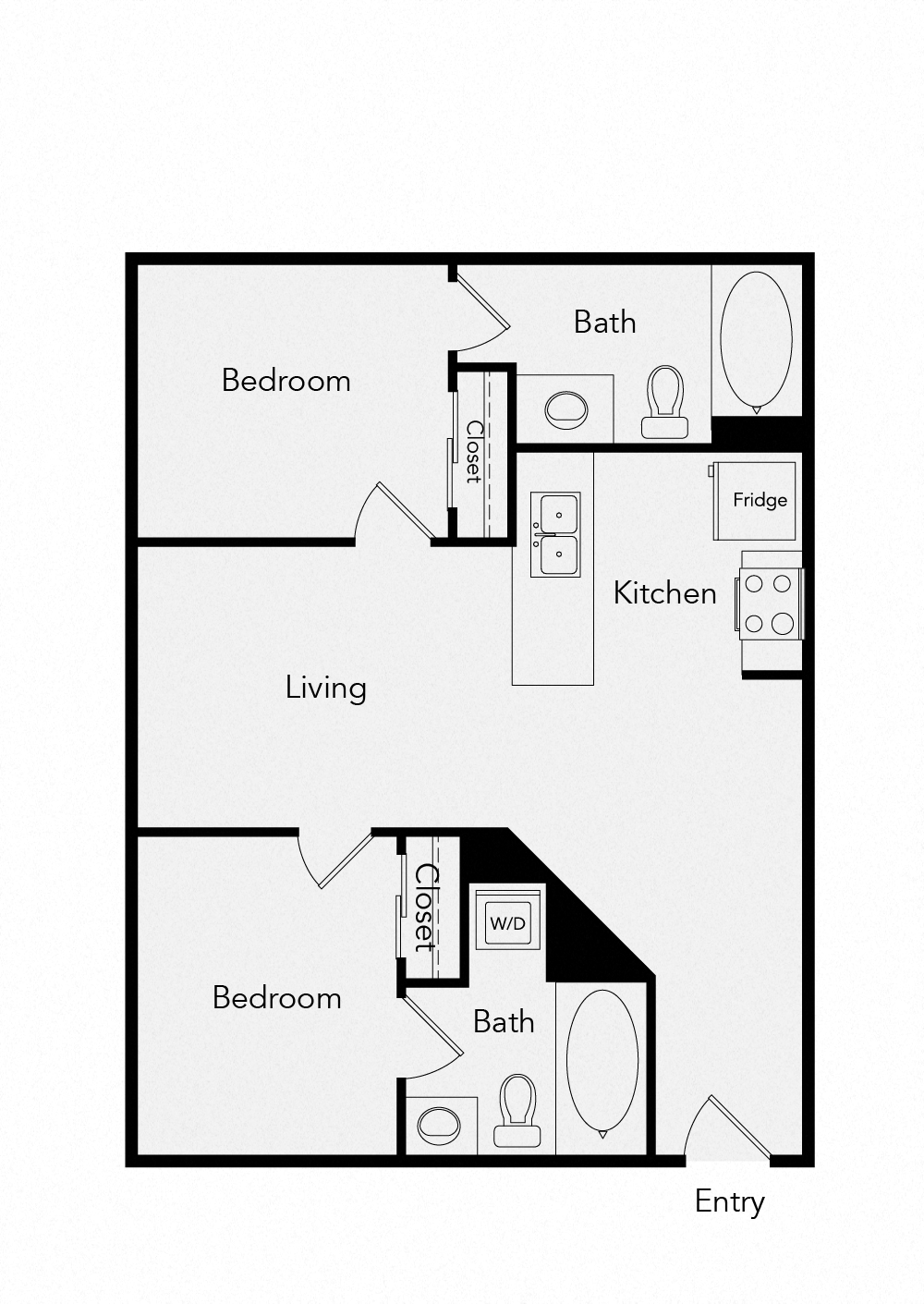 Suite A Floorplan