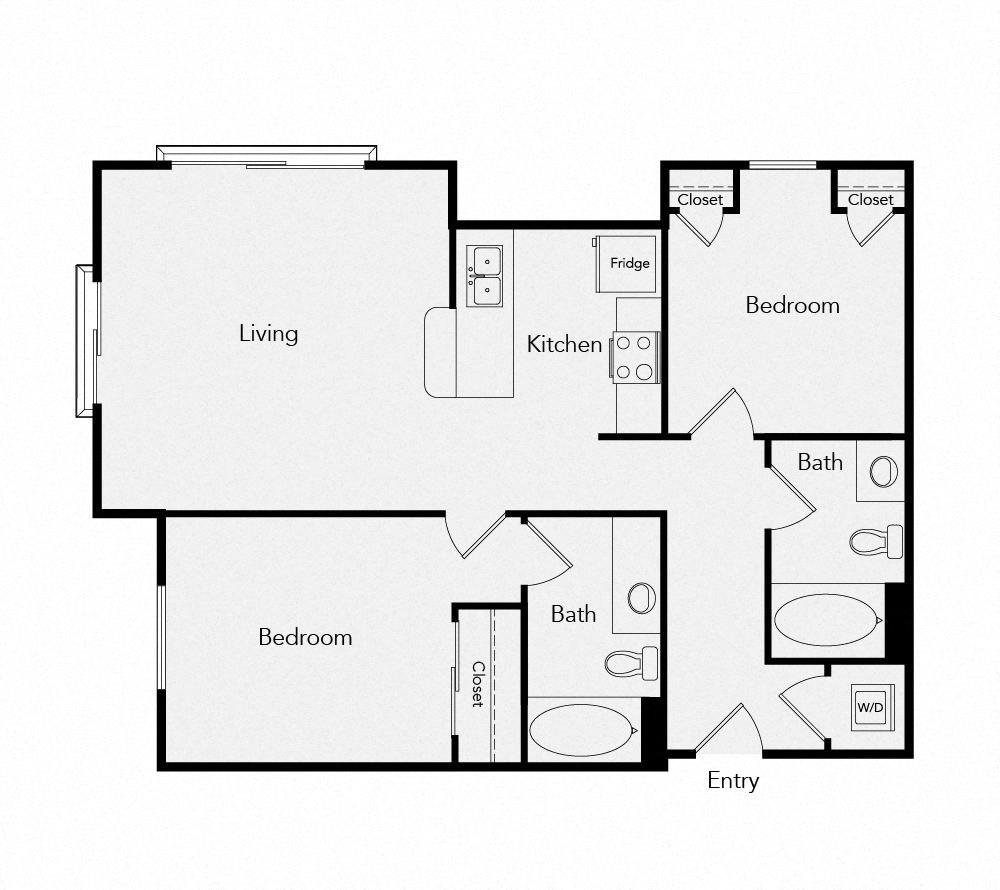 Suite A Floorplan