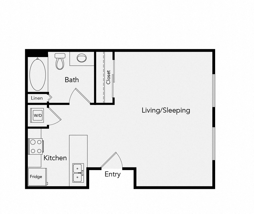 Suite A Floorplan
