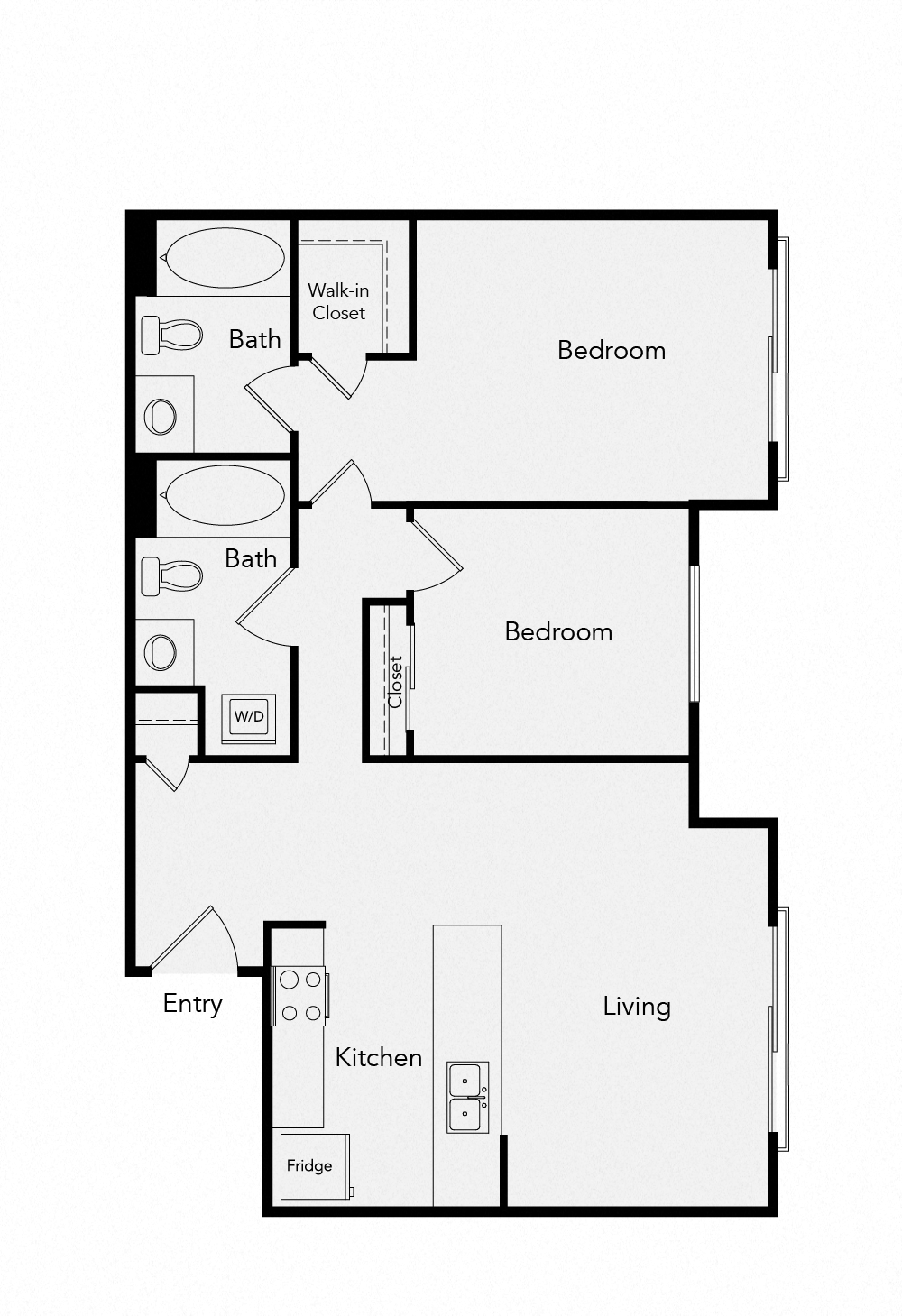 Suite A Floorplan