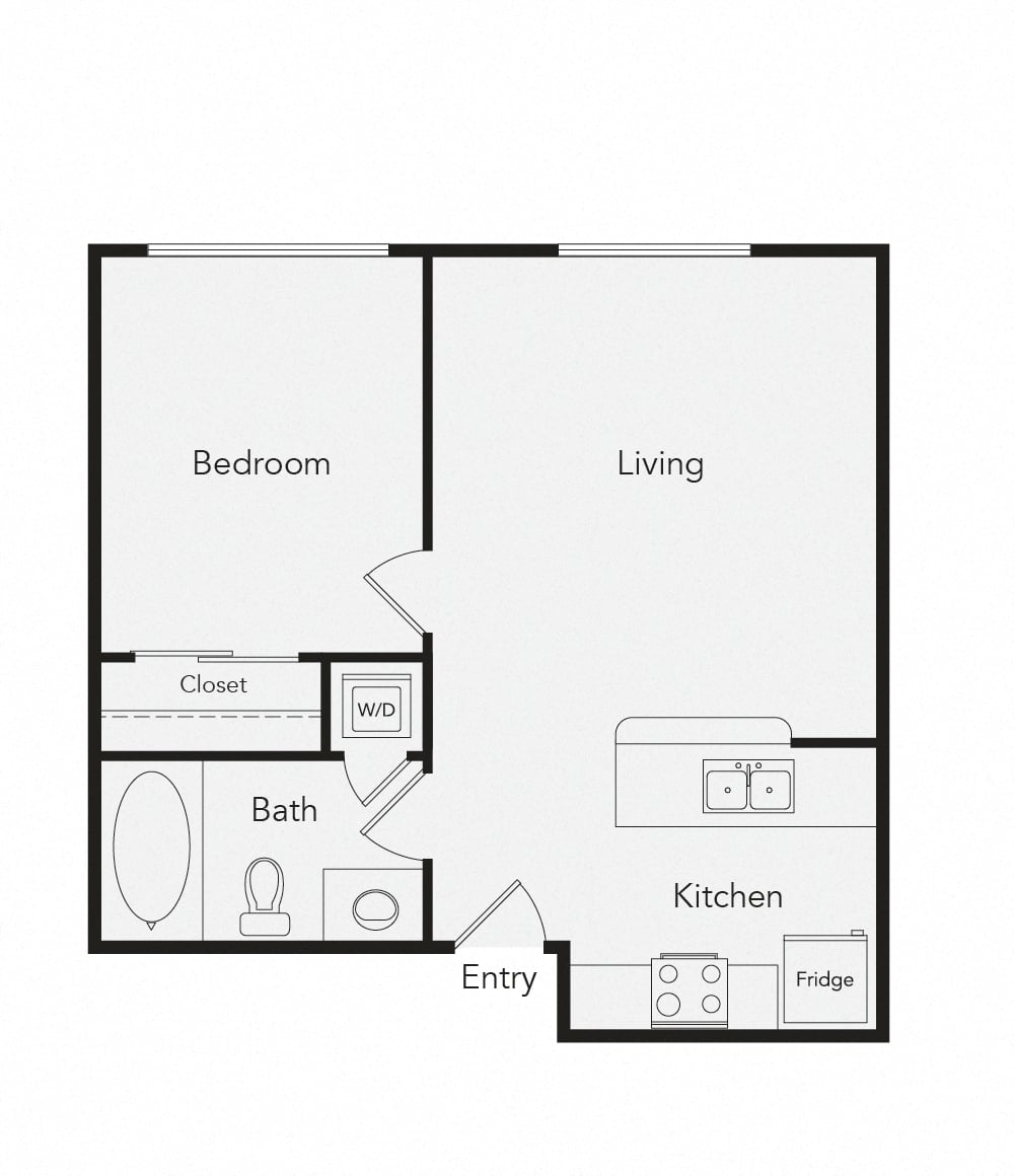 Suite A Floorplan
