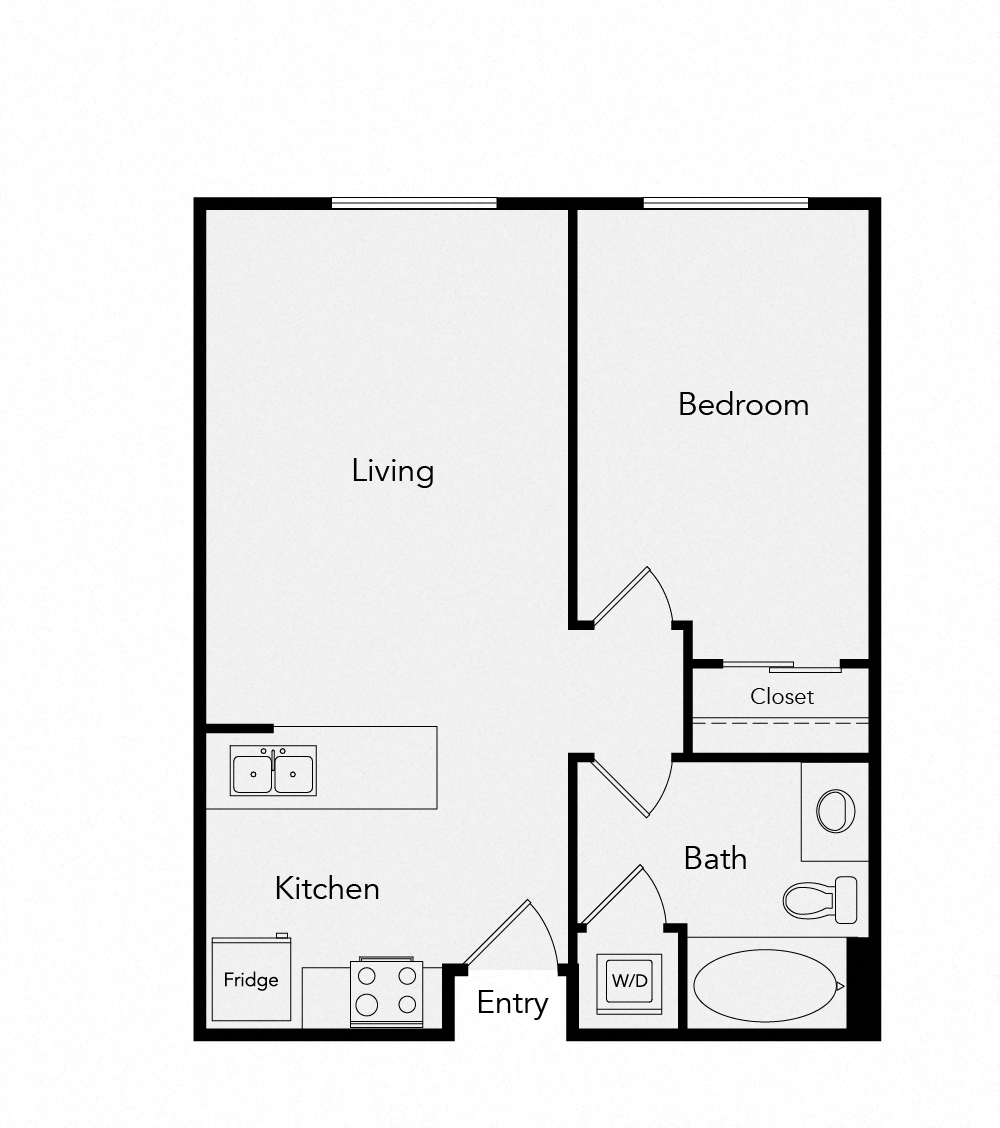 Suite A Floorplan