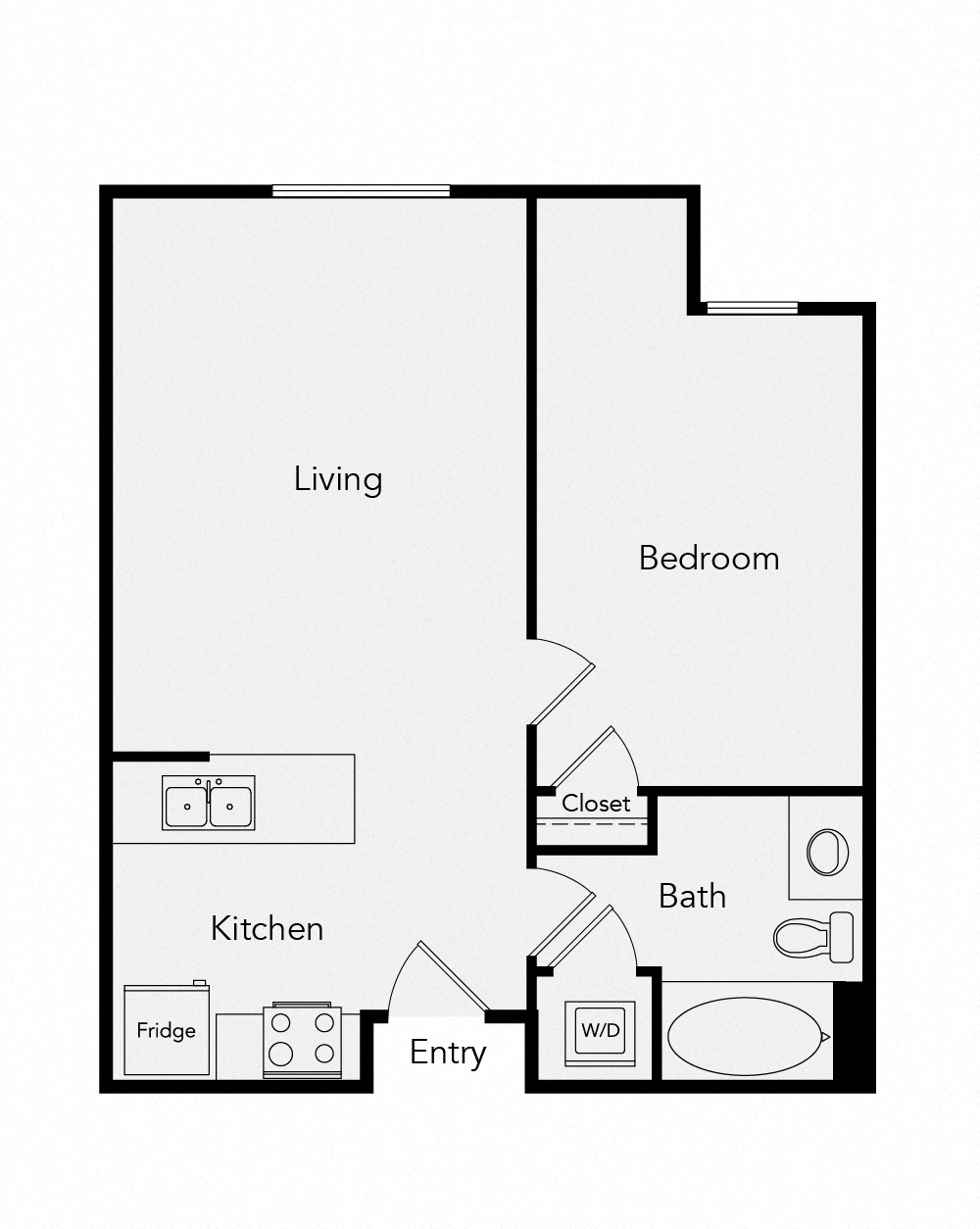 Suite A Floorplan
