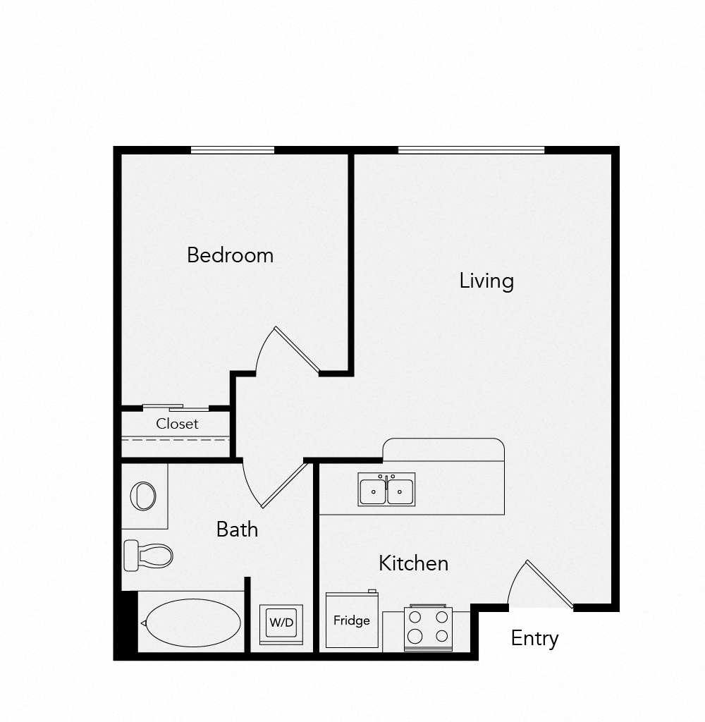Suite A Floorplan