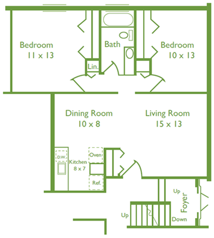Suite A Floorplan