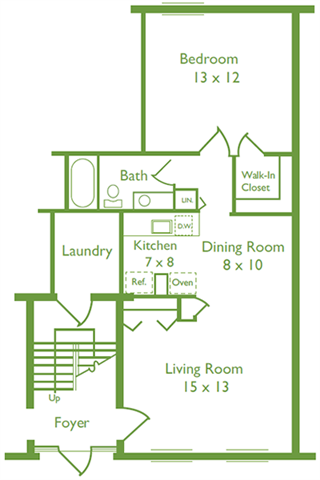 Suite A Floorplan