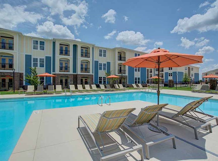 Poolside View at Beckstone Apartments, Summerville, SC, 29486