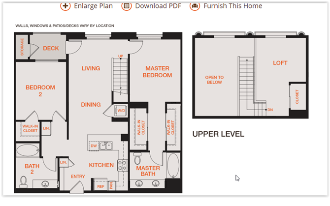 Suite A Floorplan
