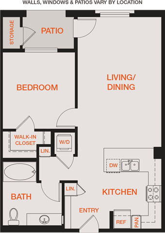Suite A Floorplan