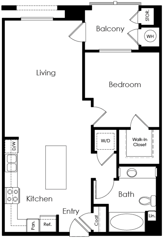 Suite A Floorplan