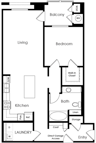 Suite A Floorplan