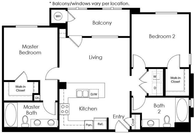 Suite A Floorplan