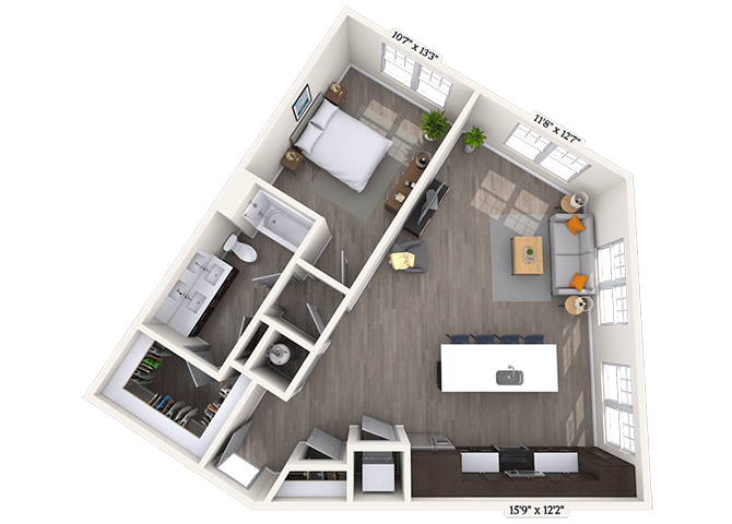 A5A floor plan