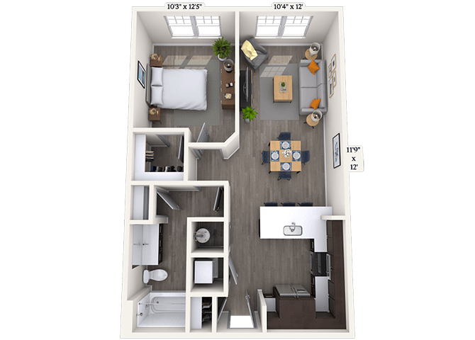 A3 floor plan