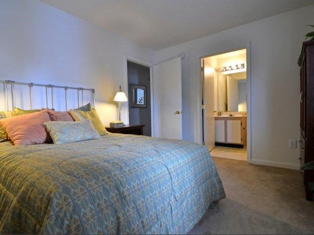 Extra-Comfy Bedroom Furnishings at River Landing Apartments, Myrtle Beach