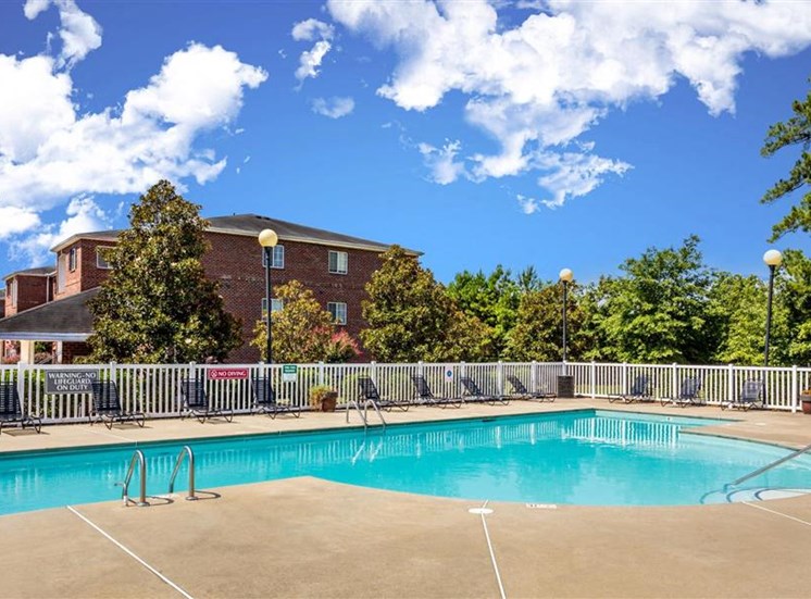 Refreshing Pool at Hidden Creek Village Apartments, Fayetteville, 28314