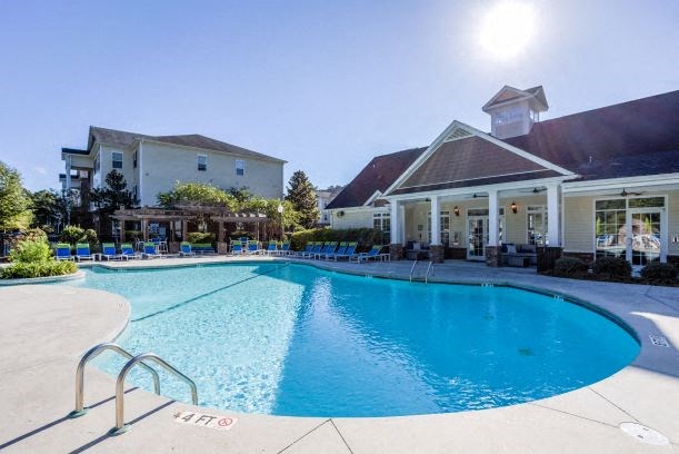 Glimmering Pool at Bromley Village Apartments, Fort Mill, South Carolina
