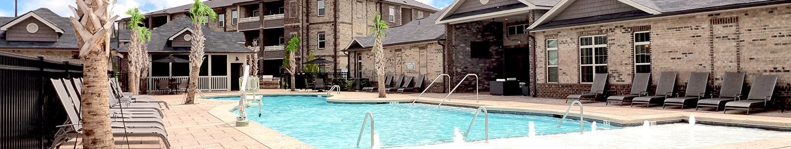 Pool Side Relaxing Area at Amberton at Stonewater, Cary, NC, 27519