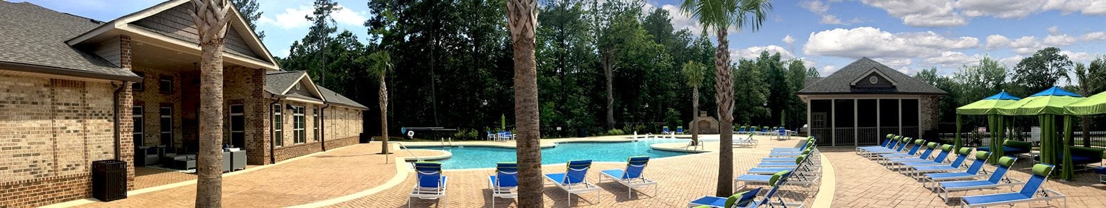 Sparkling Pool at Bacarra Apartments, Raleigh, NC, 27606