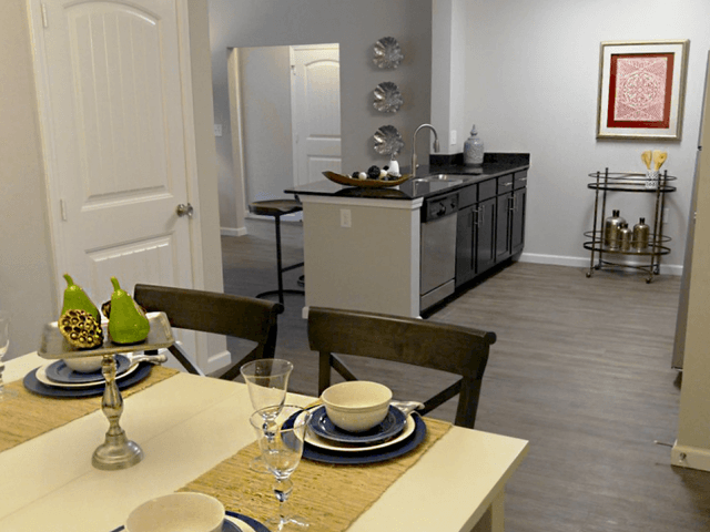 Eat-in Kitchen at Bacarra Apartments, Raleigh, 27606