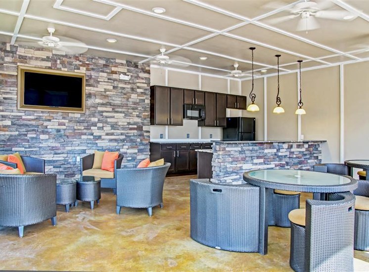 Clubroom with Catering Kitchen at Heron Pointe, Nashville, TN