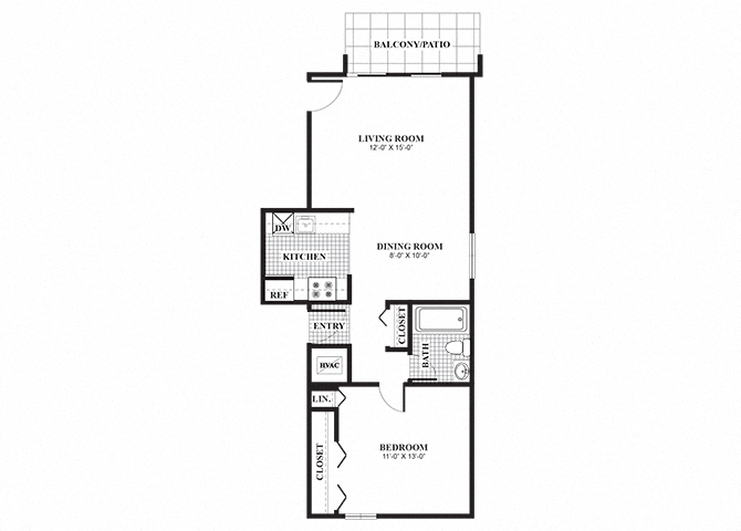 Suite A Floorplan