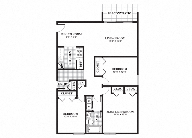 Suite A Floorplan